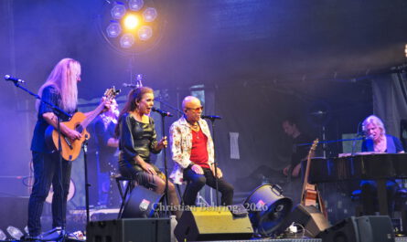 Uwe Hassbecker, Julia Neigel, Toni Krahl, Ritchie Barton, "SILLY mit Julia Neigel und Very Special Guest Toni Krahl", Konzert im Rahmen der "elektroAkustik – Open Air Tour" im Waschhaus - Open Air in Potsdam am 17.07.2026