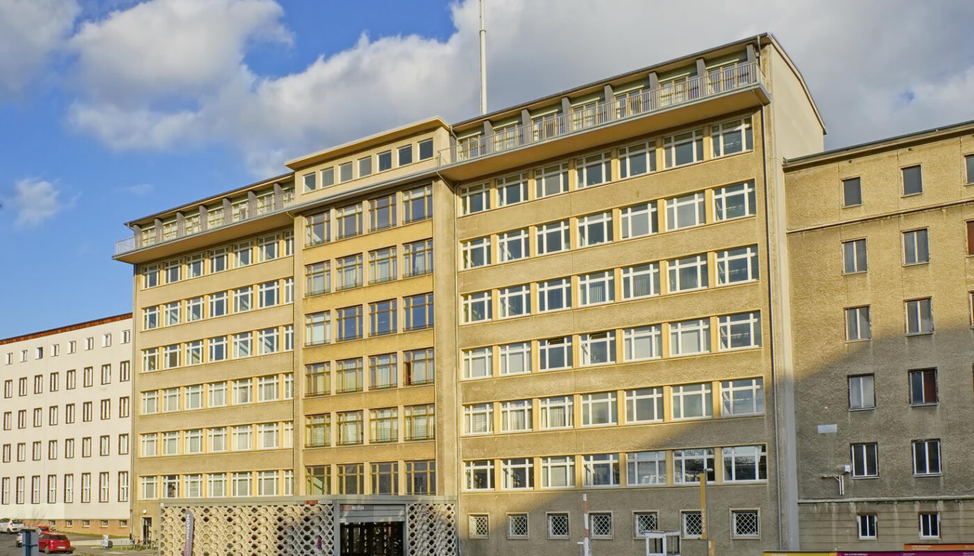 stasi-zentrale, innenhof, Berlin-Lichtenberg