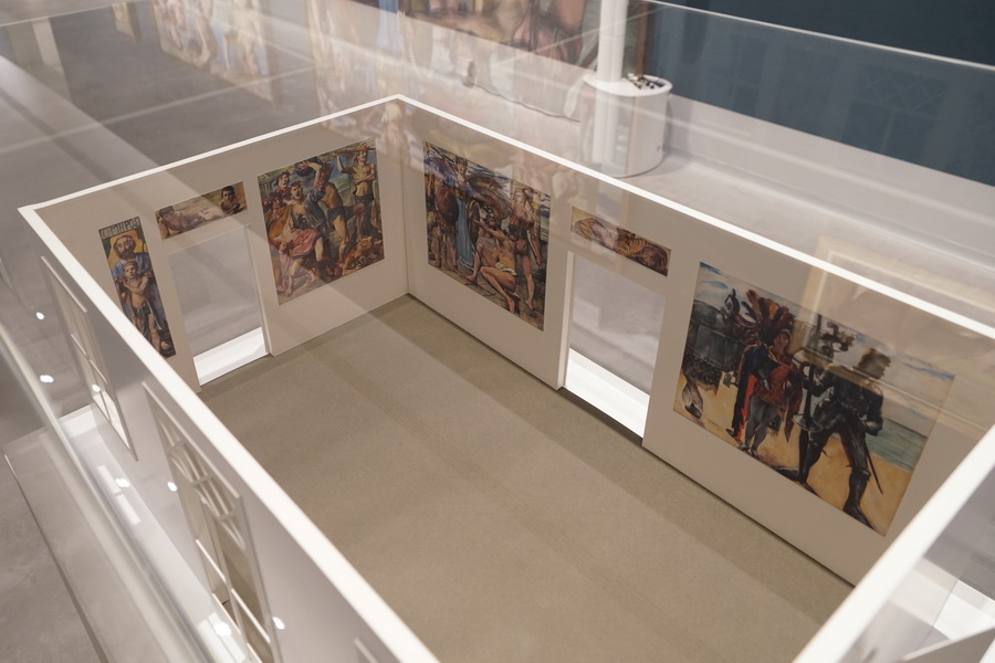 Model des Speisezimmers im Katzenellenbogen-Haus, "Lovis Corinth", Berlinische Galerie, Berlin, 07.10.2026