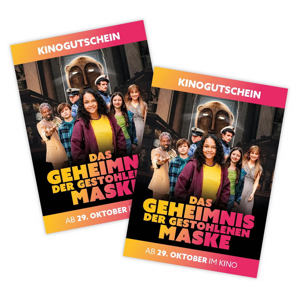 Das Geheimnis der gestohlenen Maske - Kinogutscheine