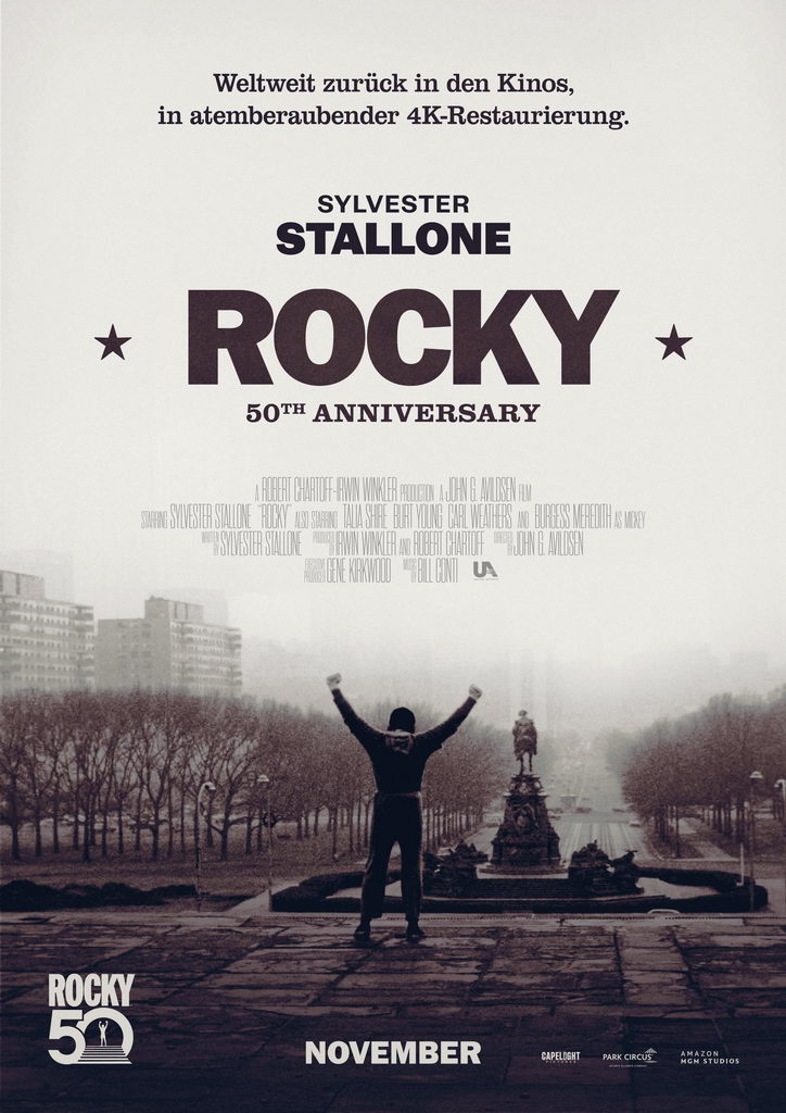 Rocky, Filmplakat in A4